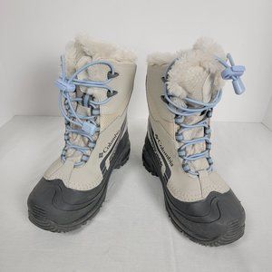 Columbia Bugaboot Plus IV Omni-Heat 400g Waterproof Winter Boots Kids Size 1